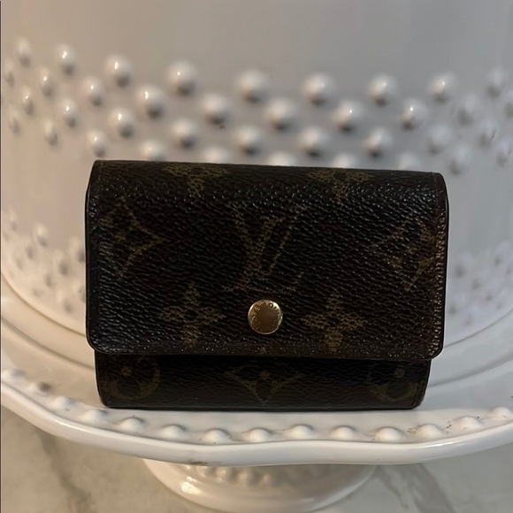 Louis Vuitton Dark Brown Monogram Card Holder